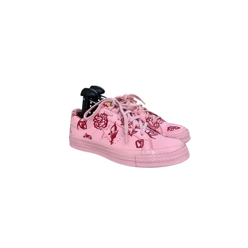 Converse x Shrimps Women's One Star Ox Powder Pink Sneakers Size 7.5